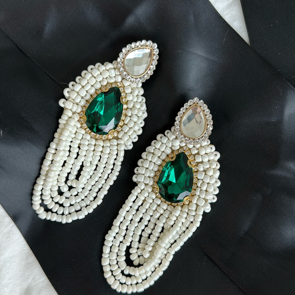 Pearl earrings